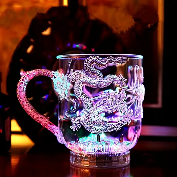 LED Dragon Mug