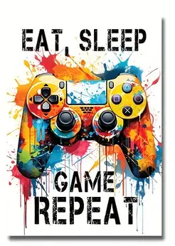 Game Art Canvas - White