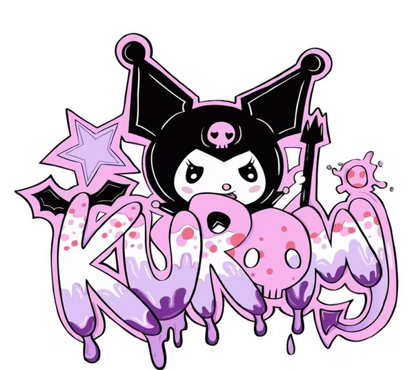 Heat Transfer Sticker- Kuromi