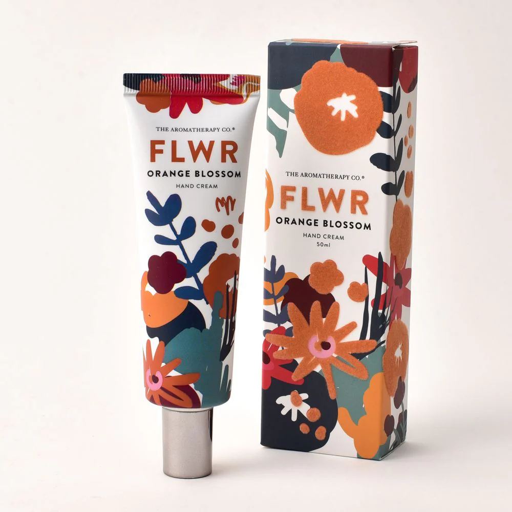 Aromatherapy- FLWR Hand Cream 50 ml - Orange & Blossom