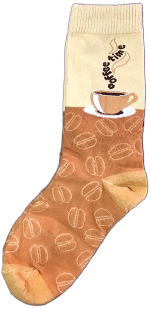 Sloth Sox- Coffee Socks