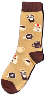 Sloth Sox- Coffee Life Socks