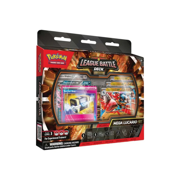 Pokemon Mega Lucario EX League Battle Deck TCG Set