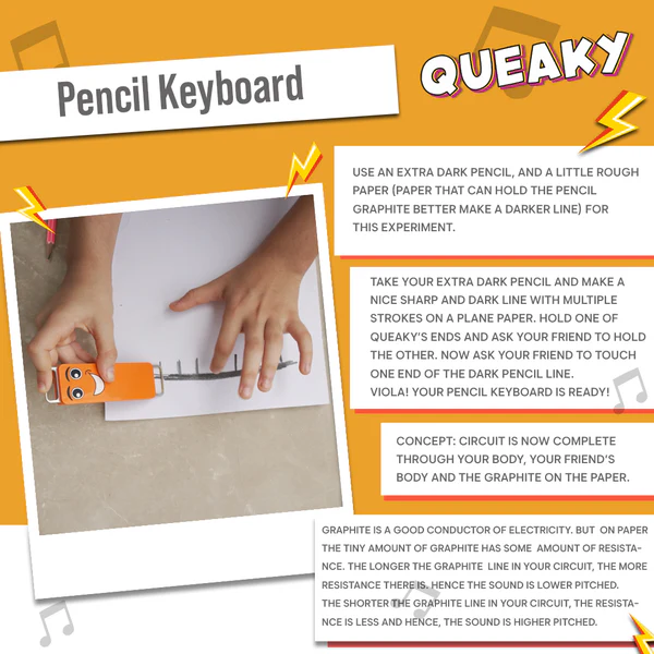 Blix Queaky- STEM, Experimental, Learning, Creative, Educational Toy