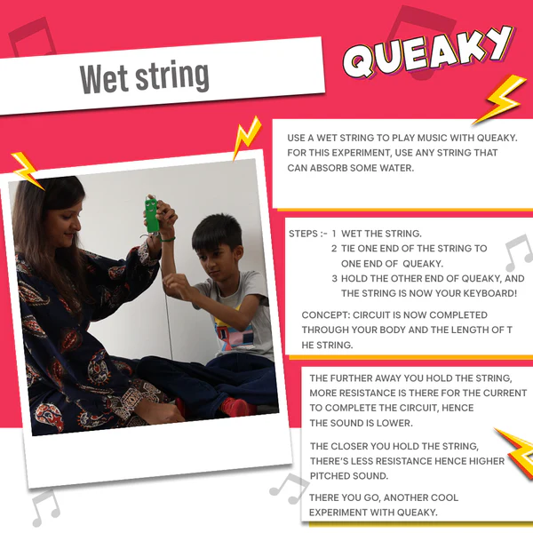 Blix Queaky- STEM, Experimental, Learning, Creative, Educational Toy