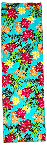 Sky Blue Flowers Lavalava