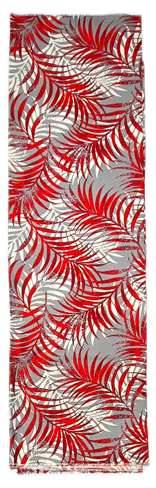Grey Red Leaves Lavalava