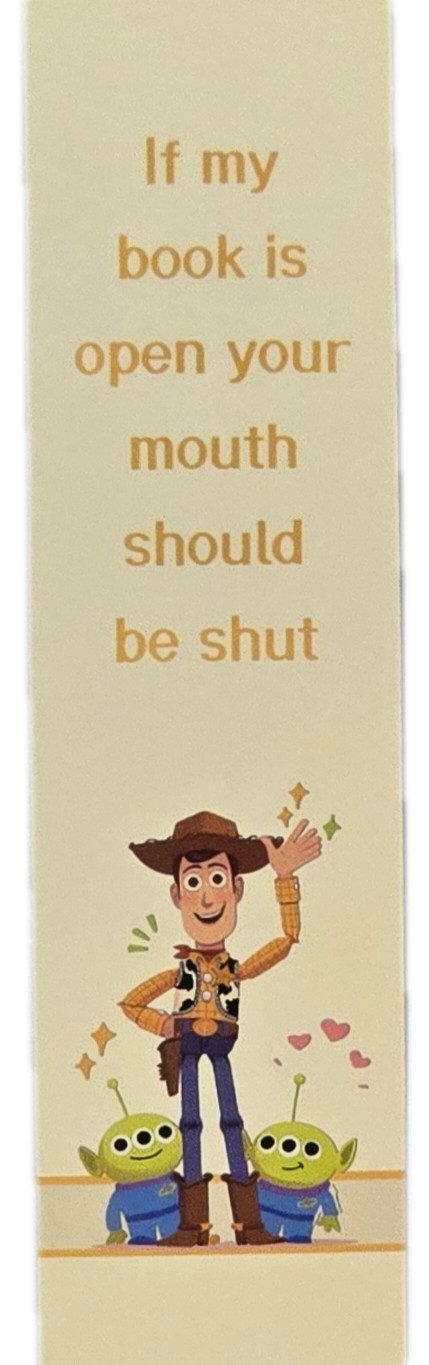 Toy Story Woody Bookmark