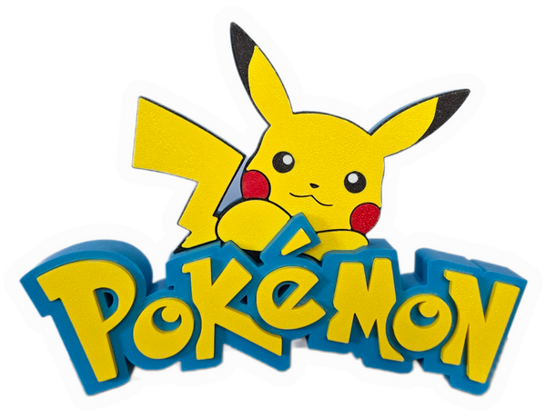 Pokemon Pikachu 3D display Model