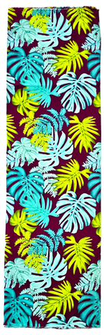 Maroon Leaves Lavalava