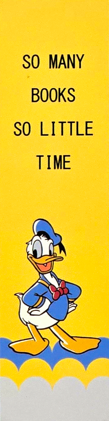 Donald Duck Bookmark