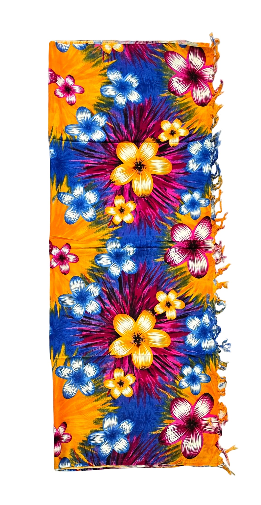 Sky Blue Sarong with Frills