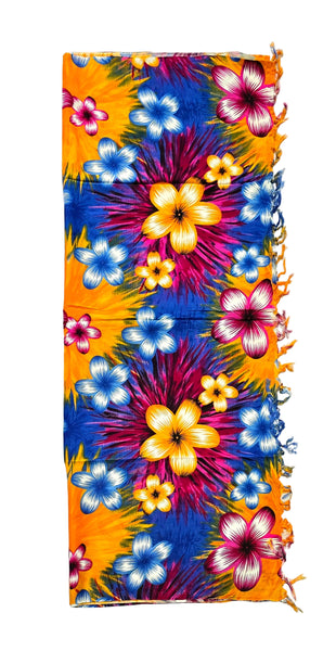 Sky Blue Sarong with Frills