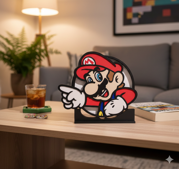 Super Mario 3D display Model