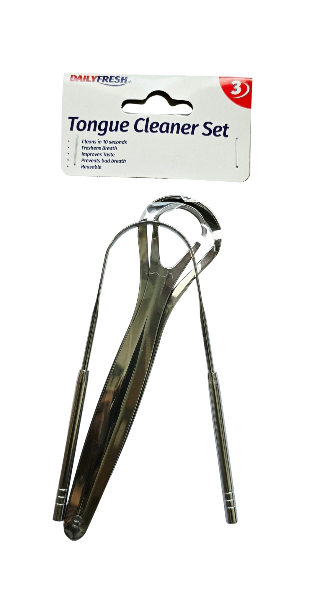 Tongue Cleaner Set 3PK