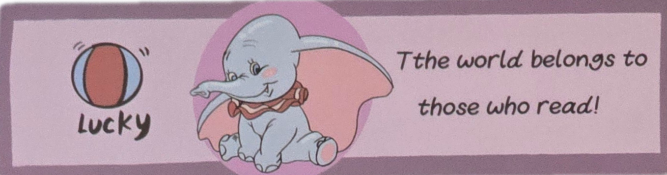 Dumbo Bookmark