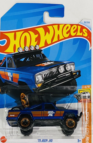 Hot Wheels ‘73 Jeep J10 Blue