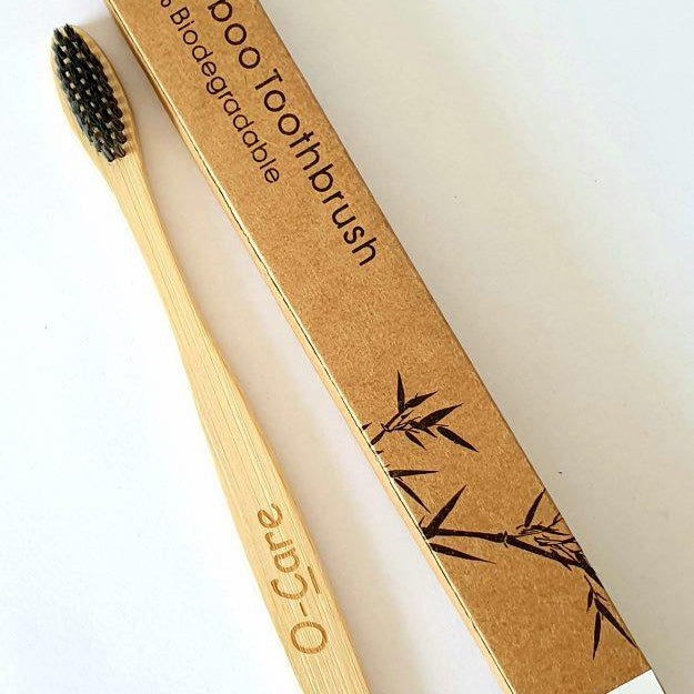 Bamboo Charcoal Bristle Toothbrush