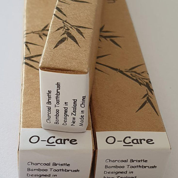 Bamboo Charcoal Bristle Toothbrush