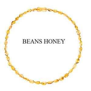 Baby Teething Amber Necklace Honey