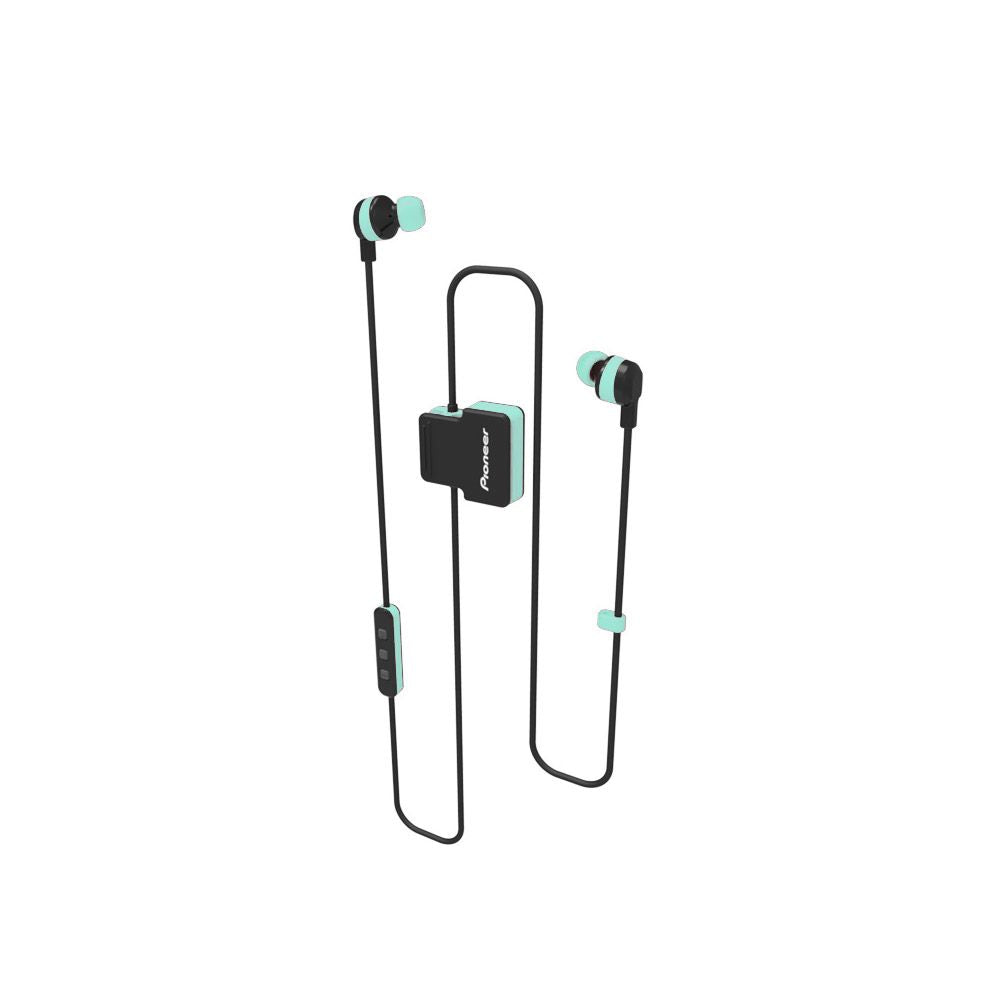 Pioneer ClipWear Active Bluetooth In-Ear Headphones Green