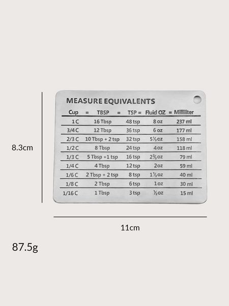 Stainless Steel Measure Magnet