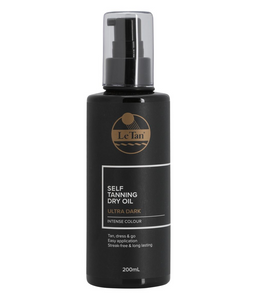 Le Tan Self Tanning Dry Oil Ultra Dark 200ml