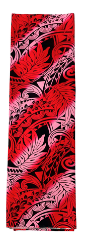 Two Tone Red/Pink Lavalava