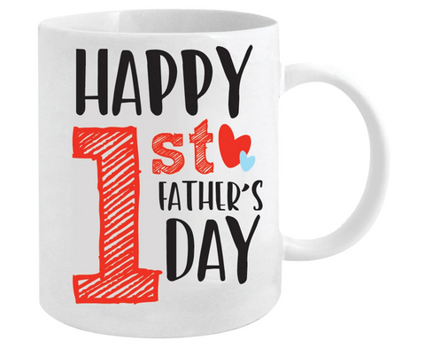 Happy First Father's Day Mug & Coaster Set