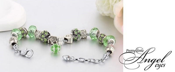 Crystal Charm Bracelet