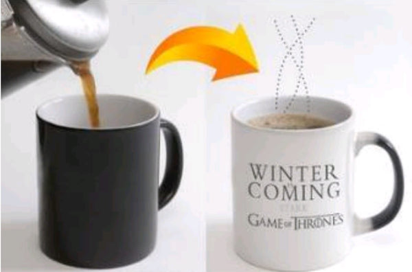 Game of Thrones Heat Change Mug - Winter is Coming