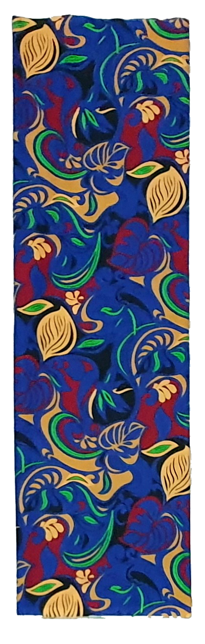 Leaves Dark Blue Lavalava