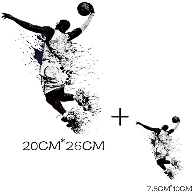Heat Transfer Sticker - Basketball Set