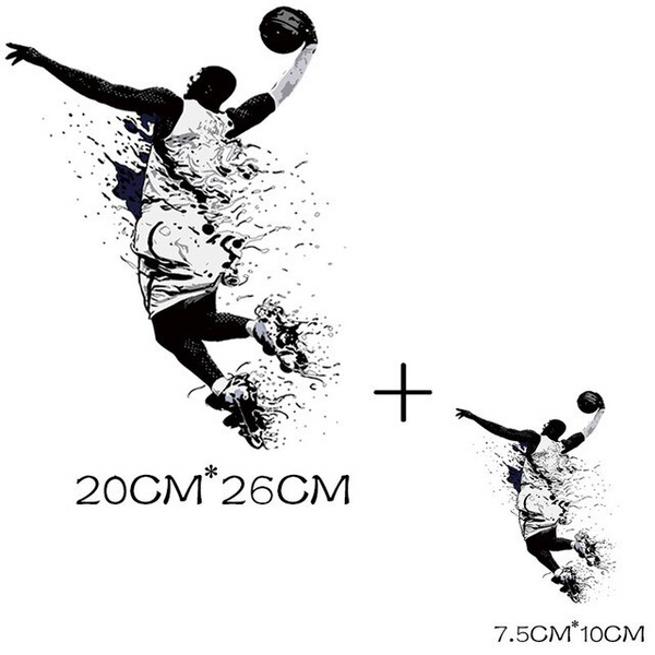 Heat Transfer Sticker - Basketball Set
