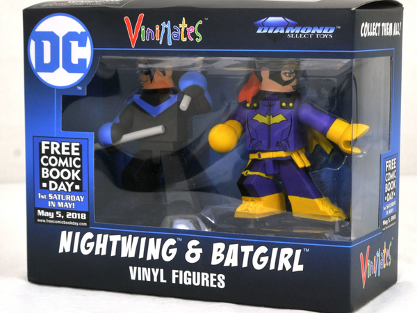 DC Comics Vinimate  Batgirl & Nightwing PACK