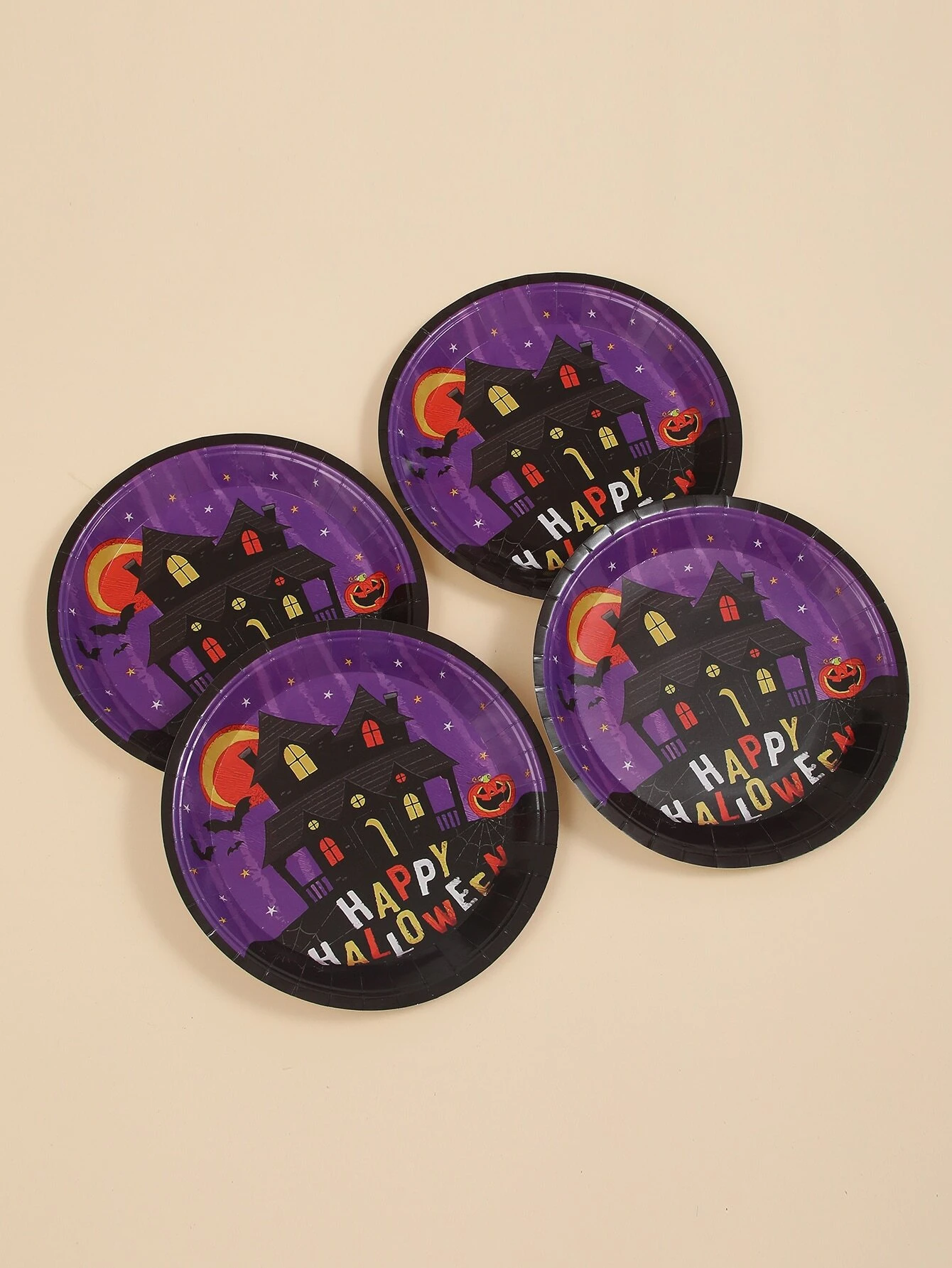 Disposable Plates-Halloween Edition
