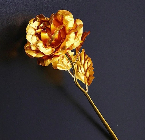 24K Gold Rose