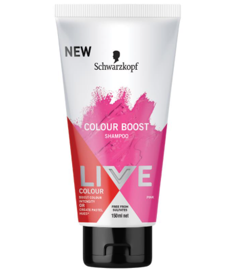 Schwarzkopf Live Colour Boost Shampoo 150ml - Pink