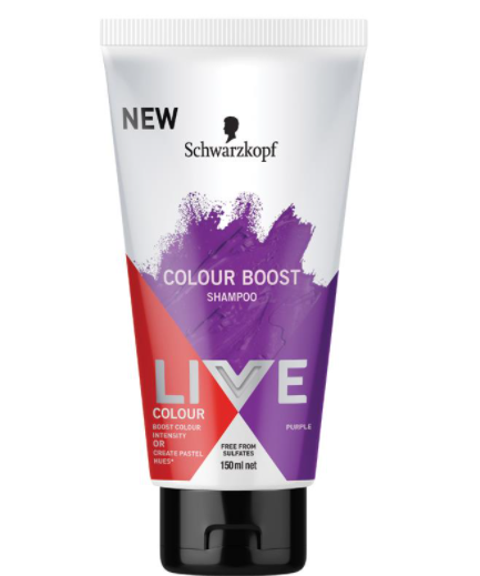 Schwarzkopf Live Colour Boost Shampoo 150ml - Purple