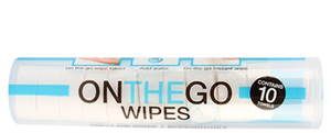 On The Go Expandable Wipes (10p)