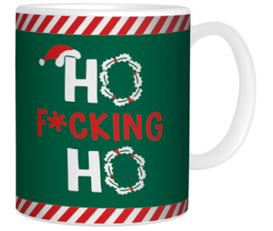 Ho F*****g Ho Christmas Mug 355mL