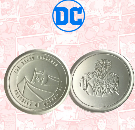 DC Comics Metal Design Coasters