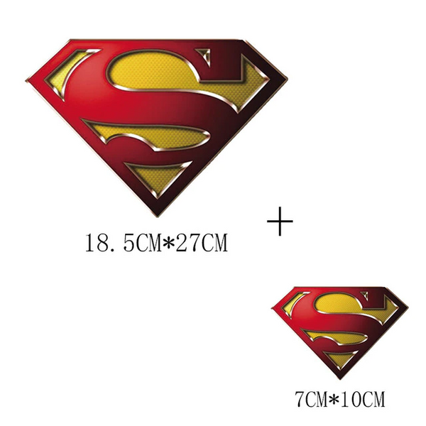 Heat Transfer Sticker - Superman Set