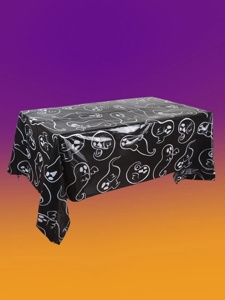 Disposable Tablecloth- Black Ghost