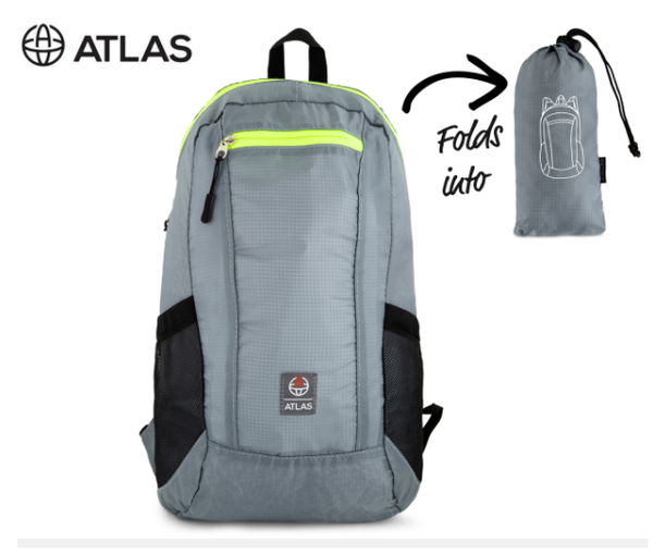 Atlas Foldable Backpack ( Assorted)