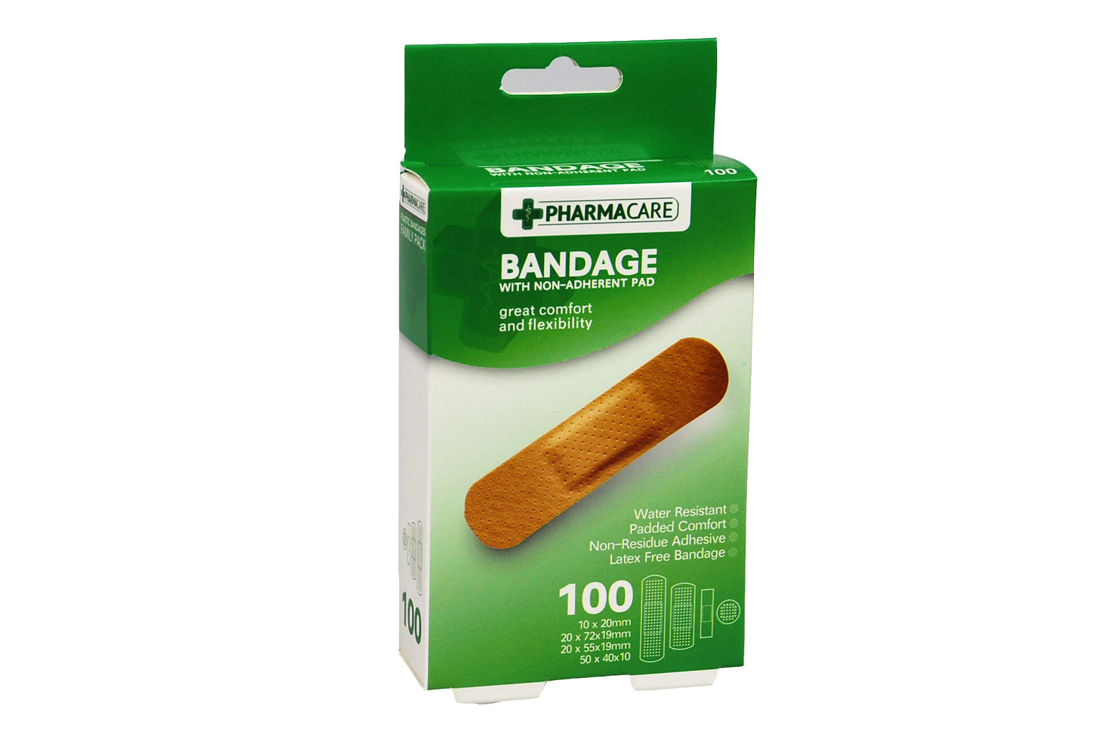 MC Plastic Bandages 100's Asstd Size