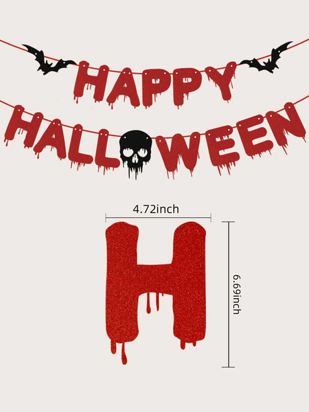 Happy Halloween Deco Banner