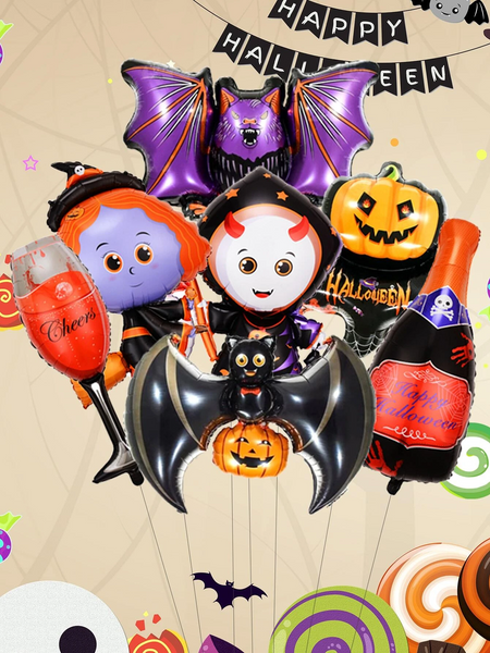 Halloween Balloons- 7pc Pack