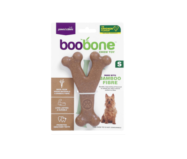 Paws N Claws Small BooBone Wishbone Chew Toy