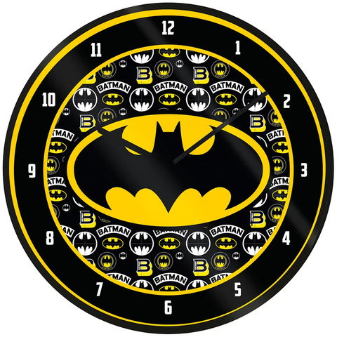 Batman Logo Clock 10 Inch